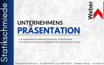 Unternehmens Präsentation